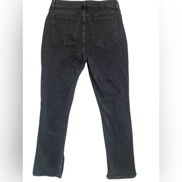 Abercrombie & Fitch Black Curve Love Skinny High Rise Vented Hem Jeans Size 14L - Picture 4 of 9